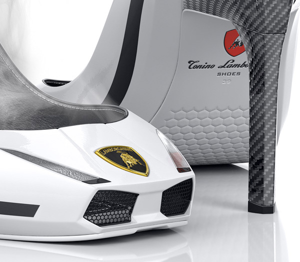 Lamborghini Shoes front